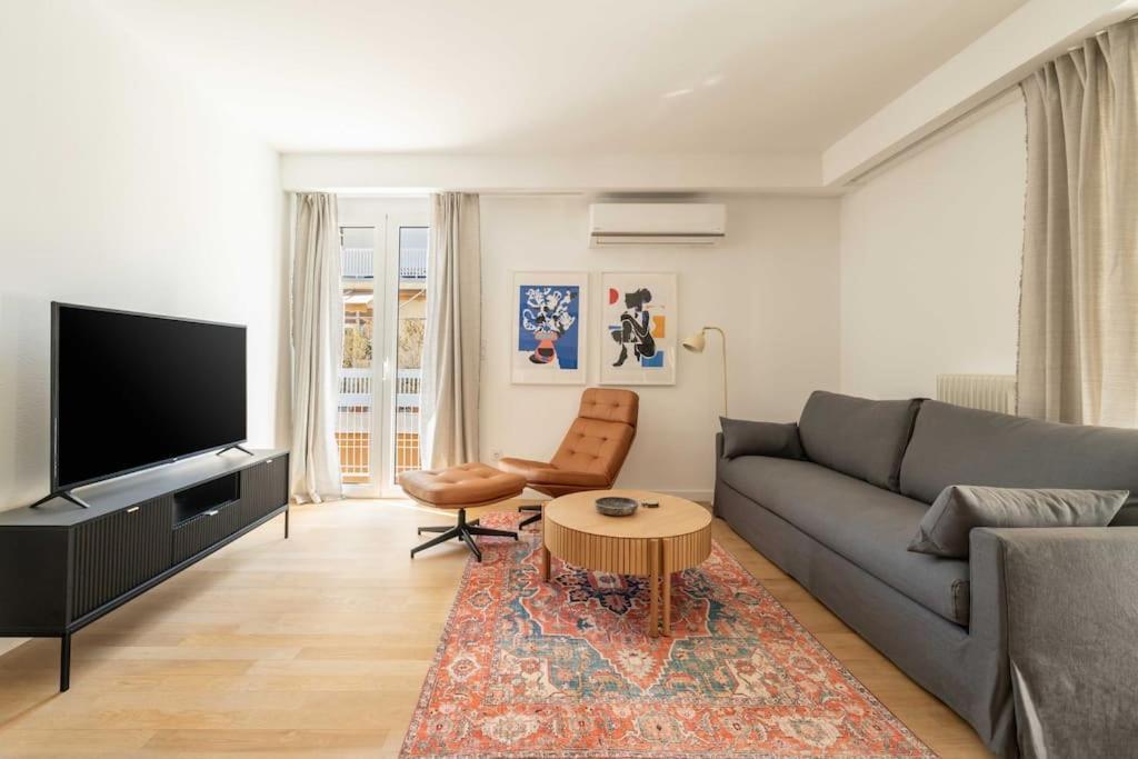 Bright & Airy 2Bd Apt Close To National Garden Athen Exterior foto